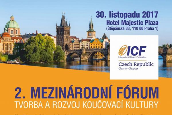 Vyhrajte vstupenku na 2. Mezinárodní fórum ICF ČR - Tvorba a rozvoj koučovací kultury