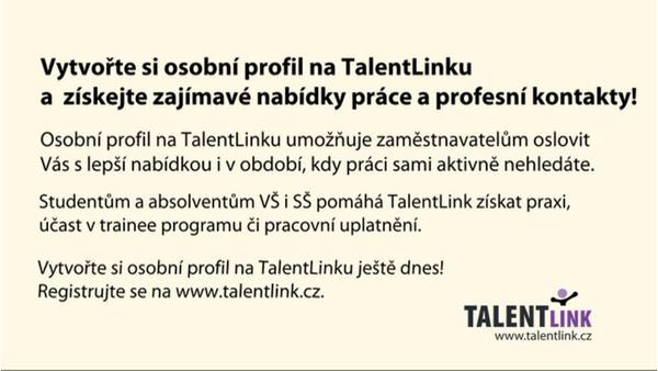 Jak Vám pomáhá TalentLink? Pro zájemce o lepší práci