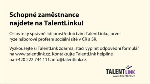 Jak Vám pomáhá TalentLink? Pro zaměstnavatele