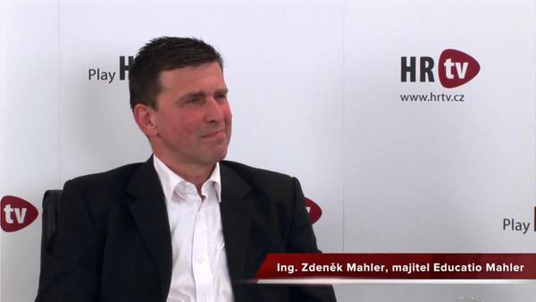 Zdeněk Mahler v HRtv: Jsou i situace, kdy se klienty snažím od vzdělávání odradit